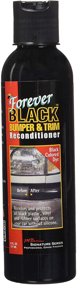Forever Car Care Black Bumper  Trim Dye #FB060, oz
