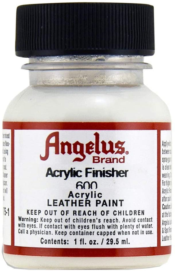 Angelus Brand Acrylic Leather Paint Matte Finisher No. 620 - 4oz -  Automotive Leather Cleaners 